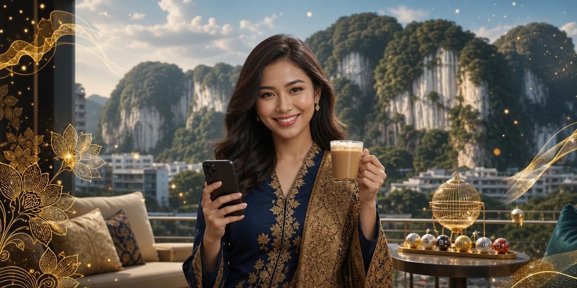 Pengguna menyemak loteri dan pembayaran platform cs50 gaya Melayu di Ipoh